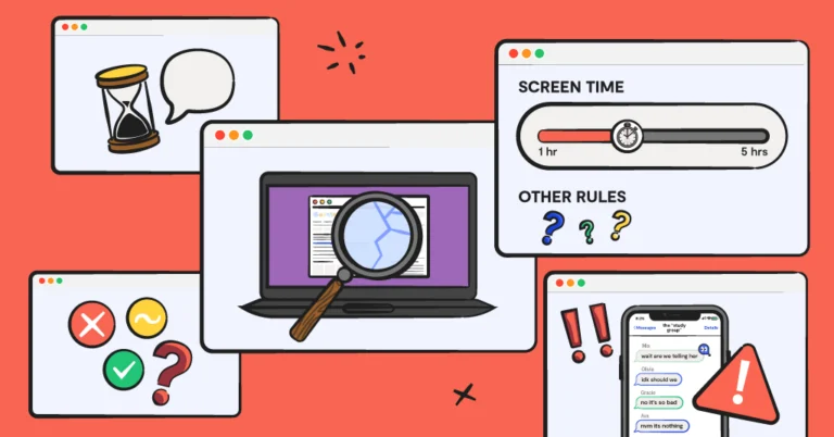 illustration of browser windows